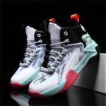 Light up Toddler Shoes Boys Sneakers Girls Trainers Comfort High Top Basketball Shoes for Boys(Little Kid/Big Kid) Big Kids Girl Shoes Size 4 - Image 4
