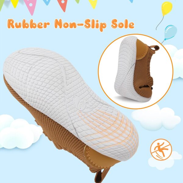 JIASUQI Baby Shoes for Baby Boys Girls First Walking Shoes Infant Non-Slip Breathable Trainers with Soft Rubber Sole Toddler Slip On Slippers Sneakers - Image 5