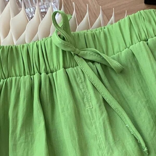 Baby Girls Trousers Infant Casual Loose Harem Bloomers Pants Toddler Elastic Waist Solid Color Lightweight Basic Bottoms - Image 3