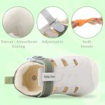 MK MATT KEELY Baby Boys Girls Sandals Toddlers Summer First Walking Shoes Kids Closed Toe Pre Walkers with Anti-Slip Rubber Sole - Image 5