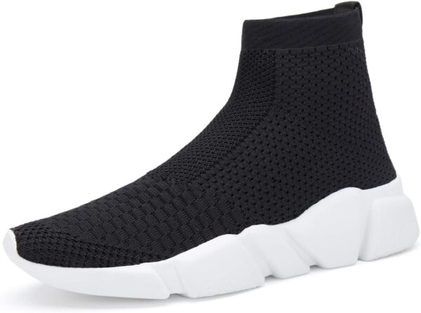 Hetios Boys Girls Shoes Knit Slip Lightweight Athletic Running Sneakers Breathable Shoes (Toddler/Little Kid/Big Kid) - Image 5