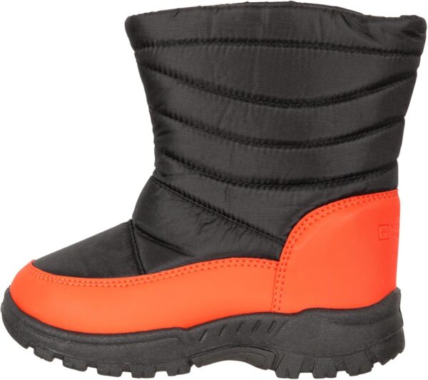 Mountain Warehouse Caribou Junior Kids Snow Boots - Snowproof, Fleece Lining, Warm, Insulated, High Traction Sole - Ideal For - Image 4