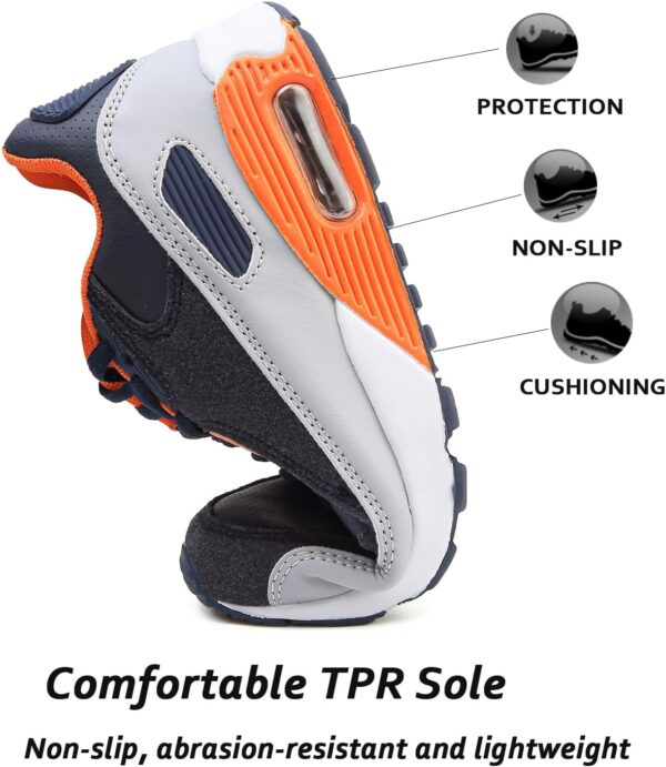 Boys Kids Trainers Girls Running Walking Shoes Sneakers Trainers Breathable Lightweight Athletic Sports Shoes for Little/Big Kids - Image 3