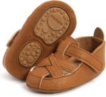 RVROVIC Baby Boys Girls Sandals Premium Soft Anti-Slip Rubber Sole Infant Summer Outdoor Shoes Toddler First Walkers