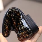 Boy's Leather Dress Loafers Shoes, Back to School Kids' Oxfor𝐝s Dress Shoes Formal Shoes Formal Shoes (Black, 11.5 Little Child) - Image 5