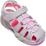Daclay Girl's Sandals Soft Sole White Princess Comfortable Boys Kids Sandals - Image 4