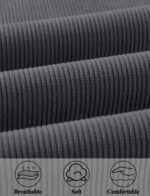 SEAUR Lounge High Waisted Maternity Pants Pregnancy Trousers Loose Maternity Sweatpants Over Bump Maternity Soft Trousers - Image 5