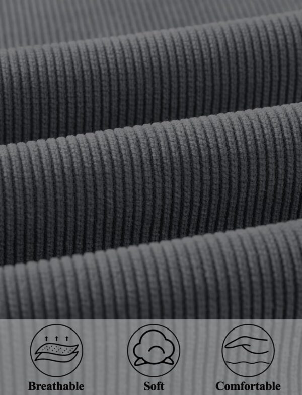 SEAUR Lounge High Waisted Maternity Pants Pregnancy Trousers Loose Maternity Sweatpants Over Bump Maternity Soft Trousers - Image 5