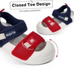MK MATT KEELY Boys Girls Sandals Kids Closed Toe Walking Shoes Toddlers Baby Wide Fit Beach Sandals with Non-Slip Sole - Image 5