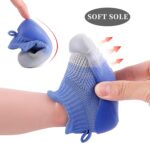 MASOCIO Baby Boys Girls Sock Shoes Infant Toddler First Walking Shoes Soft Rubber Sole Non Slip Shoes - Image 3
