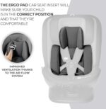 Kinderkraft XPEDITION2 I-Size Child Car Seat with 360 Degree Rotation, Isofix, Base Station, Special Safety Systems, Easy to Clean, from Birth Group 0/1/2/3 0-36 kg, Black - Image 9