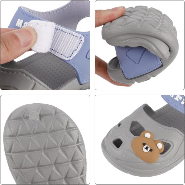 Cheerful Mario Toddlers Boys Girls Sandals Garden Shoes Clogs Little Kids Beach Pool Shoes in Summer - Image 3