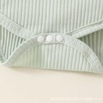 JiAmy Infant Baby Girls Outifts Newborn Daddy's Girl Ruffle Long Sleeve Tops Bodysuit and Bow Pants 2pcs Clothes Sets - Image 4