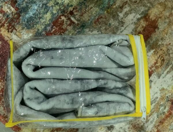 Homcomodar Living Room Rugs 122x170cm Large Grey Carpet for Bedroom Washable Area Rugs Non Slip Low Pile Carpet for Living Room Dining Room Kid’s Room Nursery - Image 14