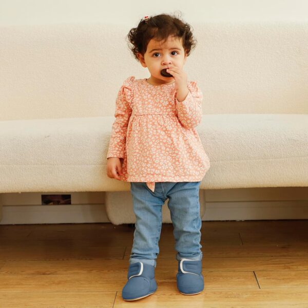 MASOCIO Baby Boys Girls Winter Warm Booties Infant Soft Sole Boots Anti-Slip Booties - Image 3