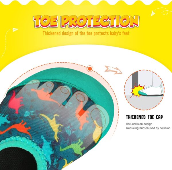 Baby Boys Girls Water Shoes Toddler Beach Shoes Barefoot Aqua Socks Non-Slip for Pool Beach - Image 2