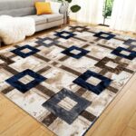 Cozy Haven Majestic Rug – Large Washable Non-Slip Carpet for Living Room, Bedroom, Lounge, Dining, Kitchen Fluffy Thick Soft Modern Indoor Floor Rugs (Des 2, 120x170 cm) - Image 2