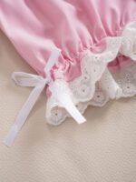 CHICTRY Kids Girls Dance Shorts Ruffle Bowknot Bloomers with Lace Trim Pettipant Safety Shorts Undershorts Bottoms Underwear - Image 7