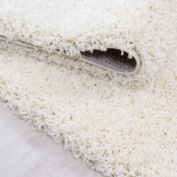 Small Large Shaggy Rug Modern Rugs Living Room Extra Large Small Medium Rectangular Size Soft Touch Thick Pile Living Room Area Rugs Non Shedding (Cream, 60x110 cm) - Image 4