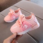 SRTUMEY Toddler Boys Shoes Cartoon Luminous Sport Sneaker Little Fashion Cute Soft Lighted Athletic Light Up Trainers for Girls Kids Infant Tennis Shoes - Image 3