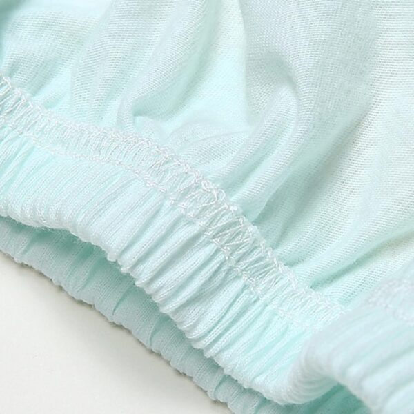 JEATHA 4-Pack Toddler Girls Cotton Bloomers Briefs Short Panties Infant Cute Ruffle Breathable Underwear - Image 5