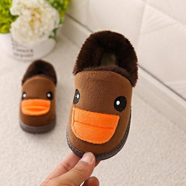 SHOBDW Girls Shoes, Baby Boys Fashion Cute Cartoon Duck Casual Winter Warm Toddler Child Home Sneakers Boots - Image 5