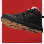 Black Sneaker for Boys Children's Cotton Shoes New Children's Snow Boots Boys Outdoor Cotton Shoes Padded Warm Winter Boots Boys Trainers Size 4 - Image 5