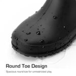 DREAM PAIRS Kids Rain Boots Boys Girls Lightweight Boots Waterproof Easy-on Outdoor Playing Rain Boot Unisex-Child - Image 2