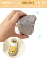 Happy Cherry - 1/2 Pairs Baby Toddler Boys Girls Slipper Socks Anti Slip Non-slip Indoor Floor Shoes Socks Newborn Cotton Grip Socks with Rubbe Sole for 0-36 Months - Image 3