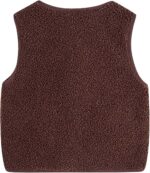 Baby Autumn Winter Baby Boys Girls Fleece Warm Cardigan Vest Teddy Fleeve Underwaist UK Size - Image 3