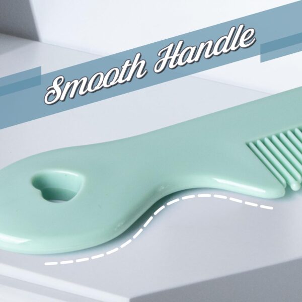 MEGAVOW 4 Pcs Baby Hair Comb, Cute Small Round Hairbrushes Hair Brush Set for Toddler Newborn Girls and Boys Childrens Multicolor - Image 5