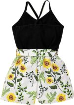 Tearfuty Toddler Girl Clothes Baby Girl Sleeveless Romper One-piece Jumpsuit Summer Clothes Set - Image 2