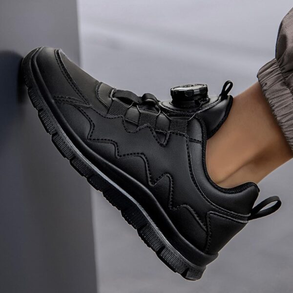 Girls Boys School Shoes - Kids Sports Athletic Shoes Toddler Little Kids Shoes Toddlers Home Shoes Road Trail Running Shoes Soft Dance Plimsolls Tennis School Trainers Shoes - Image 4