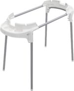 Rotho Babydesign Bath Set with Bath Tub and Stand, Ideal for 2 Children, 0-12 Months, White, TOP Xtra, 21041000101 - Image 4