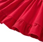 Baby Girl Clothes Newborn Baby Clothes Long Sleeve Ruffle Dress Tops and Floral Pants 2 Pieces Set Baby Girl Gifts Newborn Baby Born Clothes 12Months-4Years - Image 6