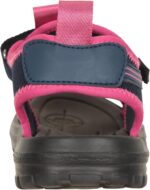 Mountain Warehouse Seacost Kids Sandals - Touch Strap Fastening Children Shoes with Neoprene Lining & EVA Footbed- Summer Beach, Walking, Hiking & Outdoors - Image 3