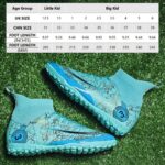 VTASQ Boys and Girls Soccer Shoes Kids Astro Turf Trainers Junior Football Shoes Indoor Outdoor Athletic Sneakers Non-Slip Unisex [9, 10, 11, 12, 13] UK Size - Image 2