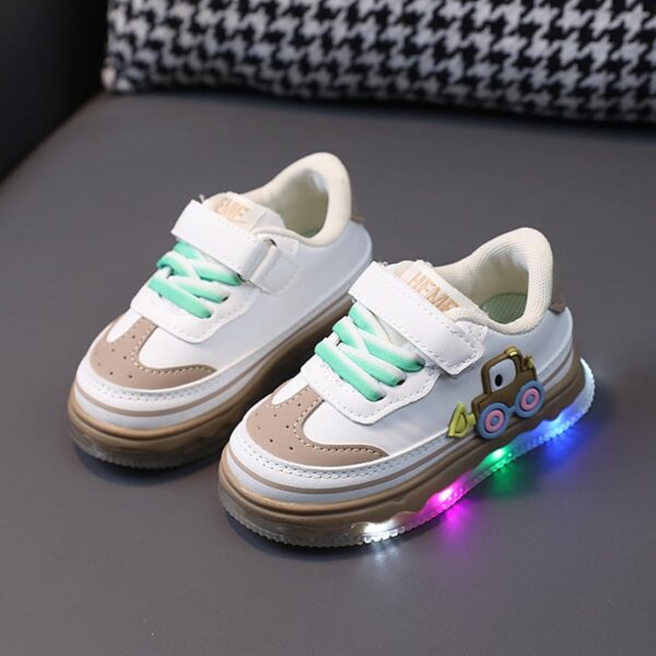 SRTUMEY Kids Luminous Trainers Shoes Boys Girls LED Light Up Baby Sneakers Spring Autumn Winter Trainers Athletic Shoes Christmas Birthday Gifts - Image 7