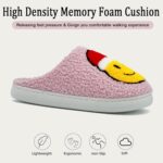 sharllen Girls Boys Slippers Kids Happy Face Slippers Novelty Christmas Santa House Slippers Plush Warm Winter Smile Slippers Indoor & Outdoor - Image 4