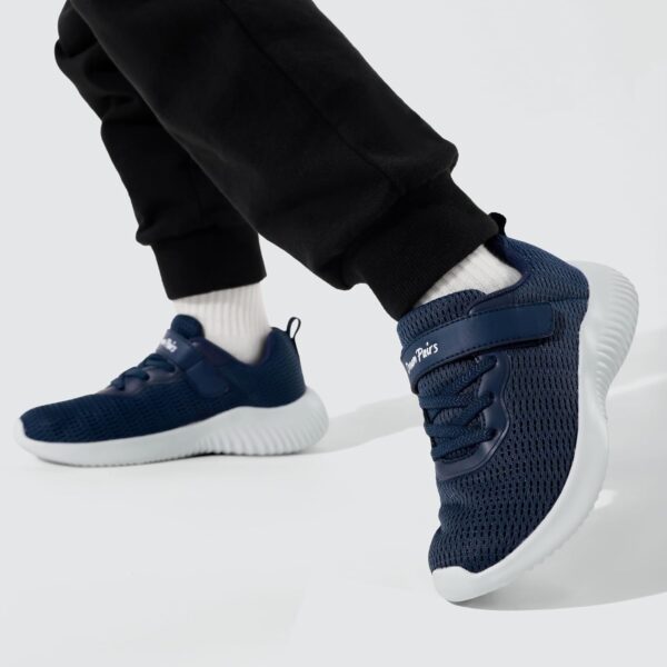 DREAM PAIRS Boys Girls Breathable Tennis Running Shoes Athletic Sport Sneakers - Image 5