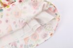 SMILING PINKER Toddler Baby Girls Dress Ruffle Sleeve Cotton Flower Print Sundress - Image 6