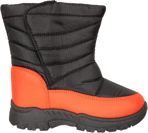 Mountain Warehouse Caribou Junior Kids Snow Boots - Snowproof, Fleece Lining, Warm, Insulated, High Traction Sole - Ideal For - Image 2