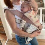 Bebamour Baby Carrier Newborn to Toddler Baby Carrier Hipseat 0-36Months with Head Hood, 3 PCS Teething Pads, Waist Extender, Light Grey - Image 8