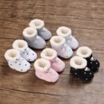 Infant Boys Shoes Baby Shoes Warm Short Boots Shoes Fashion Printing Non Slip Breathable Boots Size 4 Shoes for Baby Girls - Image 7
