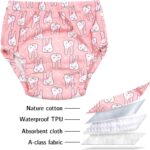 Max Shape Potty Training Pants Girls 2T,3T,4T,Toddler Training Underwear for Baby Girls 4 Pack - Image 3