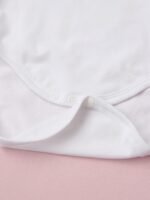 Aiihoo 2Pcs Baby Girl Outfits My 1st Birthday Print Short Sleeve Bodysuit with Ruffled Bloomer Shorts - Image 5