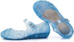 Girls' Frozen Elsa & Cinderella Dress Up Shoes for Dancing, Cosplay & Birthday Parties - Image 3