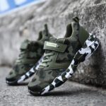 Little Boys Girls Sport Shoes Mesh Walking Footwear,Unisex Kids Sneakers Sports Running Boys Tennis Breathable Lightweight Fashion Camouflage Shoes for Boys - Image 4