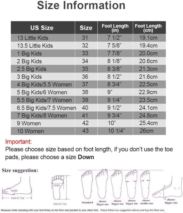 Daydance Ballet Pointe Shoes Girls Women Ribbon Ballerina Shoes with Toe Pads - Image 3