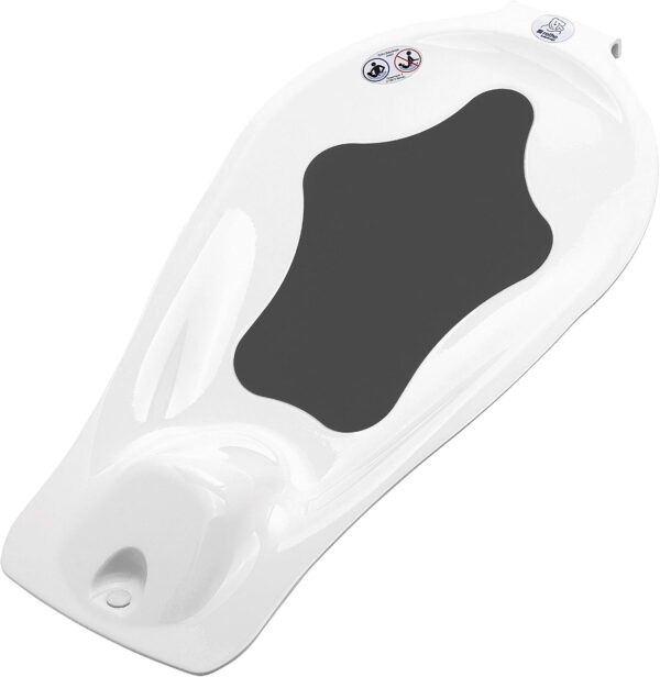 Rotho Babydesign Bath Set with Bath Tub and Stand, Ideal for 2 Children, 0-12 Months, White, TOP Xtra, 21041000101 - Image 3